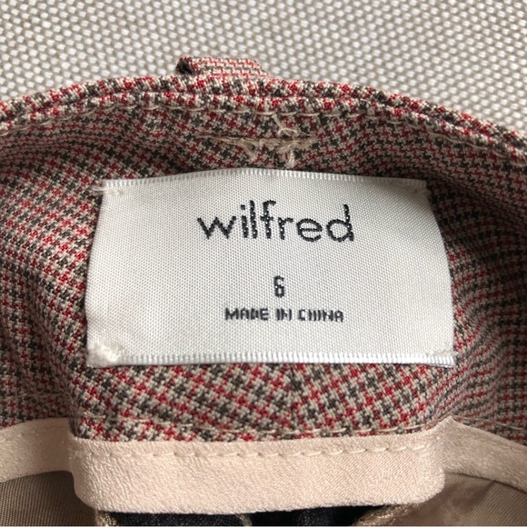 Wilfred Tie Front Pant / Jallade Pant in Houndstooth - Picture 3 of 4